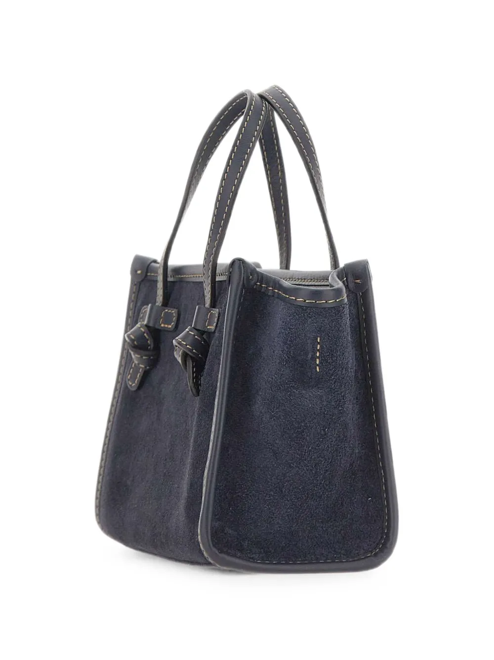 GIANNI CHIARINI Kleine Miss Marcella suède shopper Blauw
