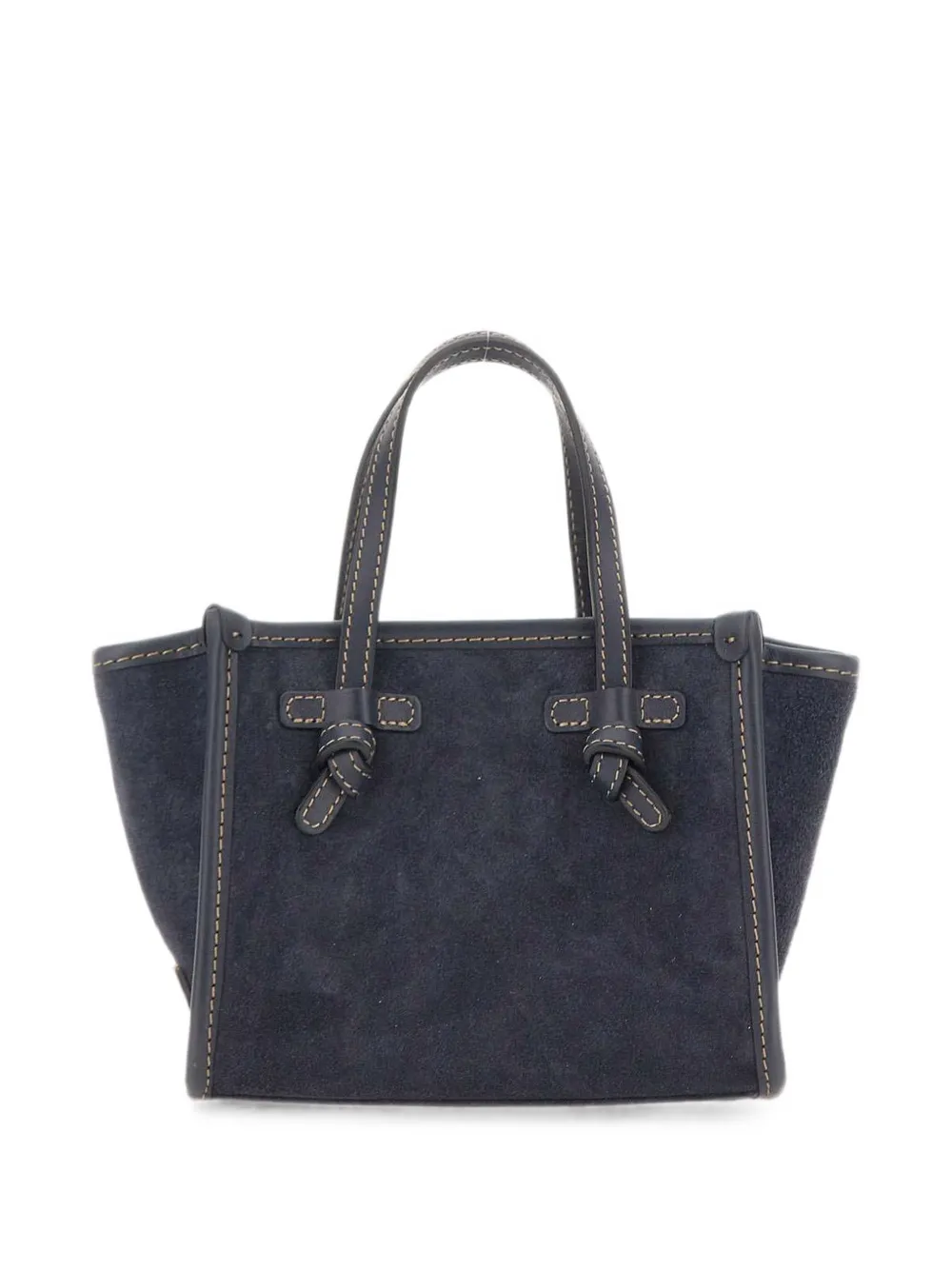 GIANNI CHIARINI Kleine Miss Marcella suède shopper Blauw