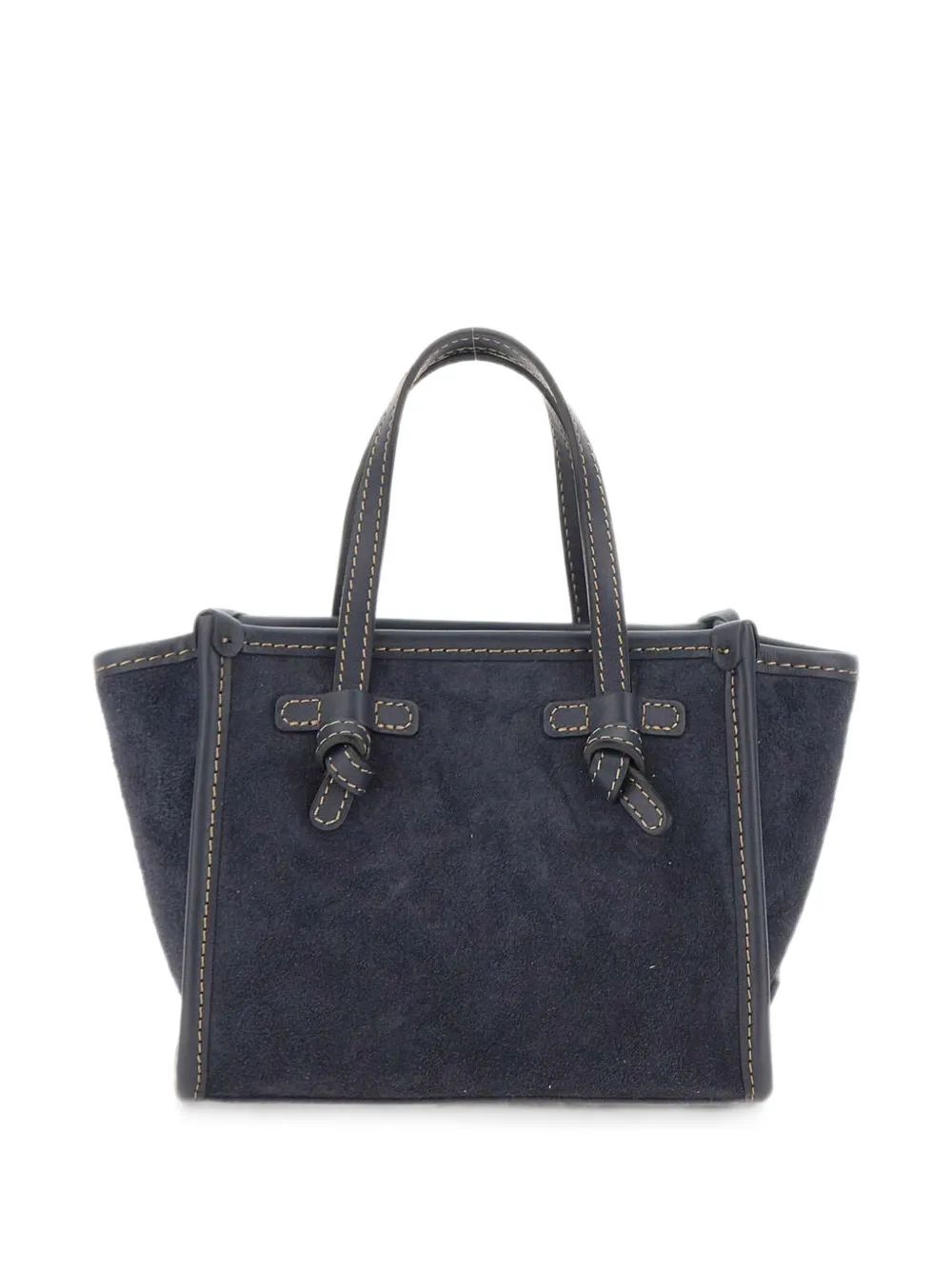 GIANNI CHIARINI Kleine Miss Marcella suède shopper Blauw