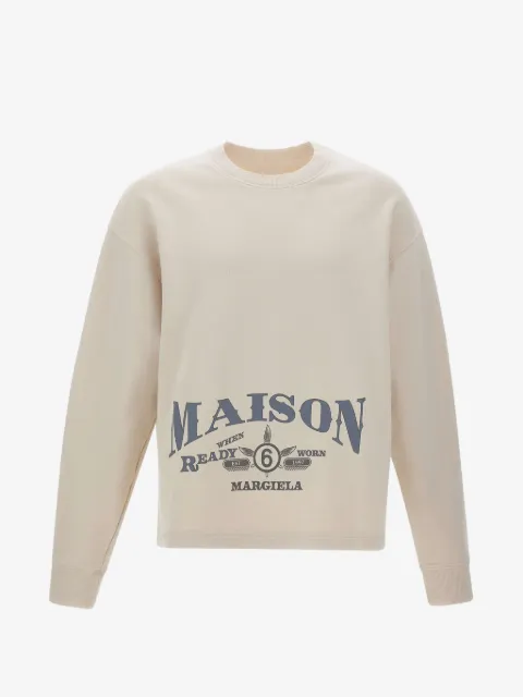 MM6 Maison Margiela sweatshirt med logotryk