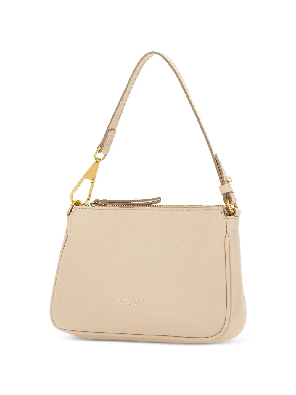 GIANNI CHIARINI Brooke leren schoudertas Beige