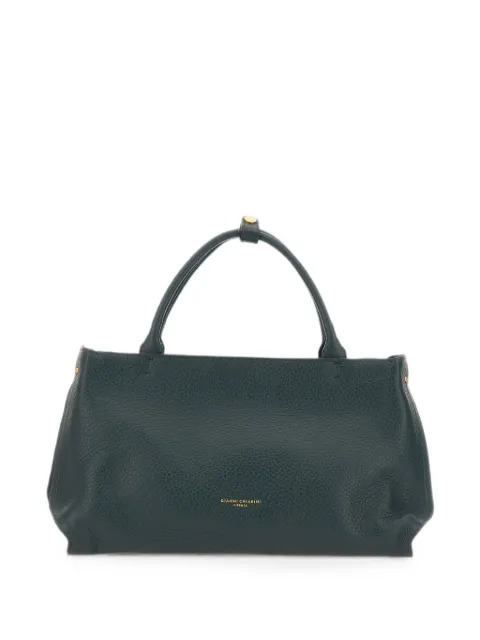 GIANNI CHIARINI Amal hammered leather tote bag
