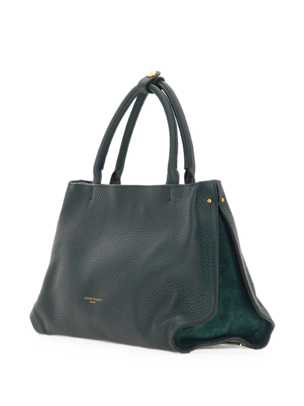 GIANNI CHIARINI Grote Amal bewerkte shopper Groen