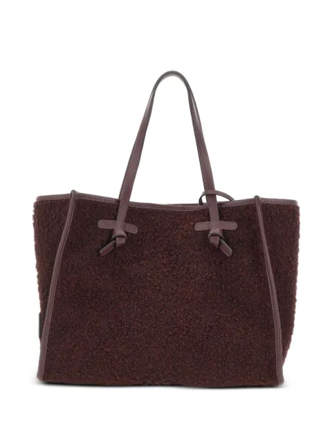 GIANNI CHIARINI sac cabas Marcella en effet bouclé