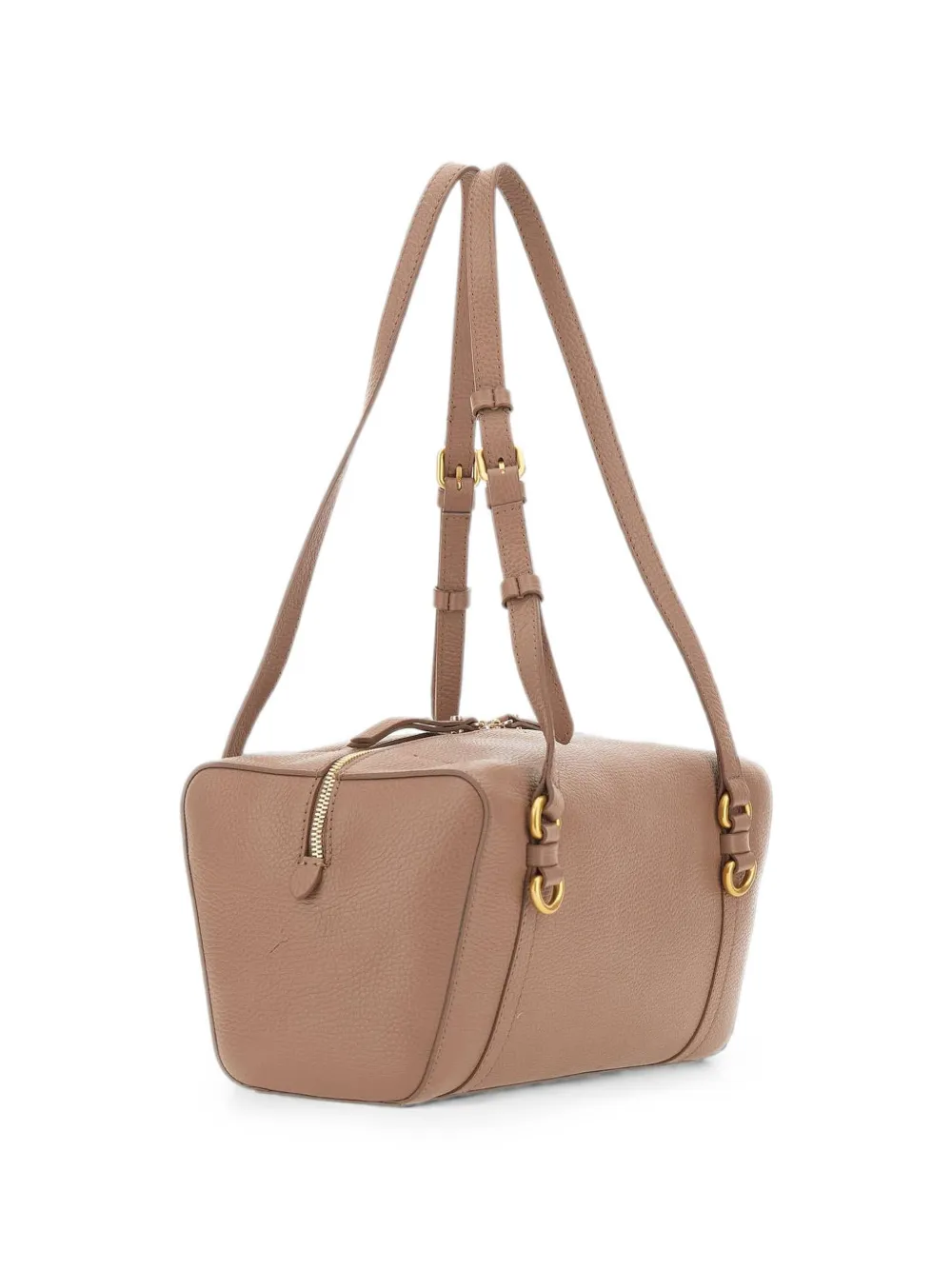 GIANNI CHIARINI Terry leren schoudertas met textuur Roze
