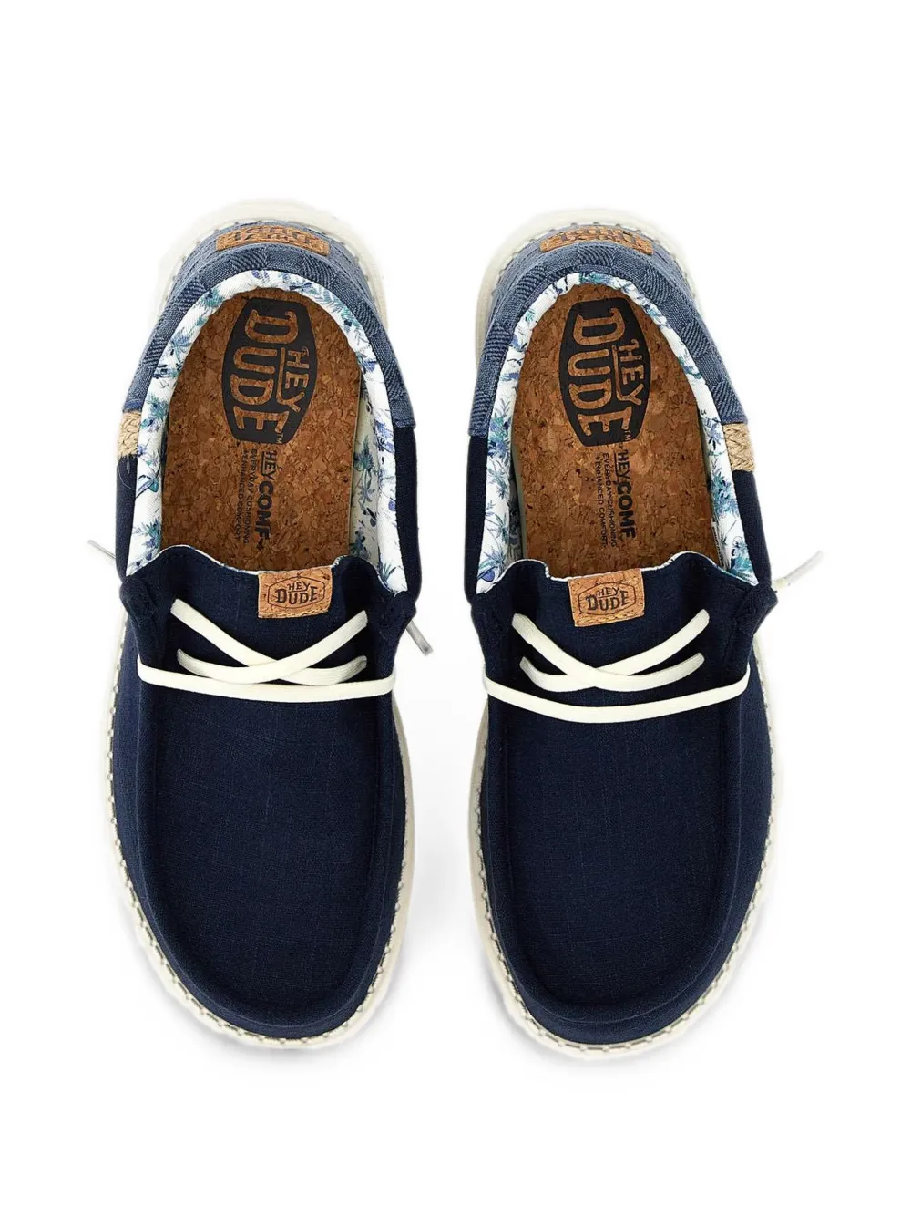 Hey Dude Wally Funk Summer Stitch loafers Blauw