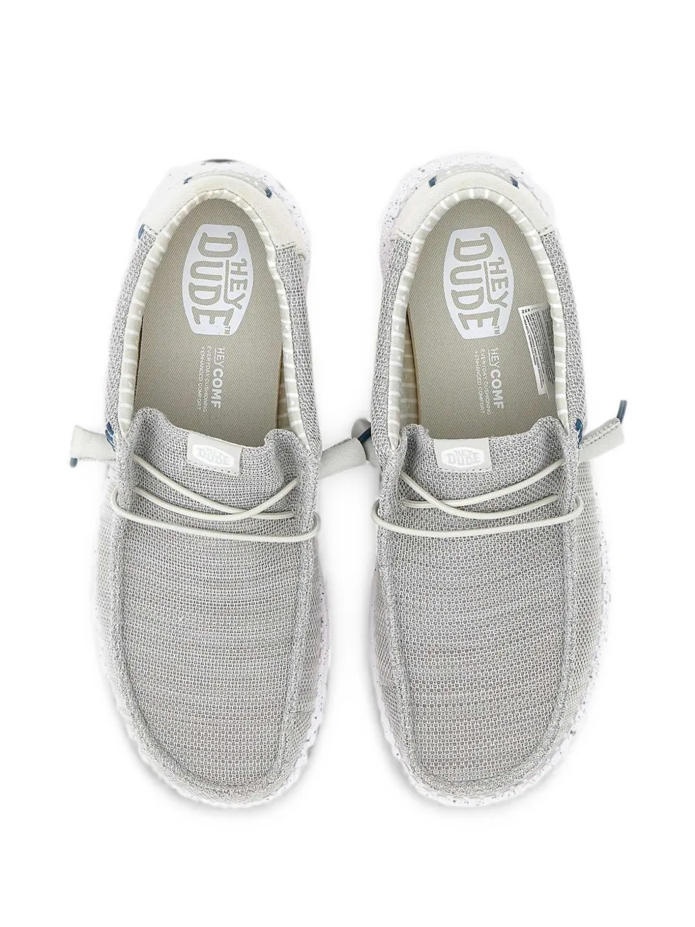 Hey Dude Wally Stretch mesh loafers Grijs