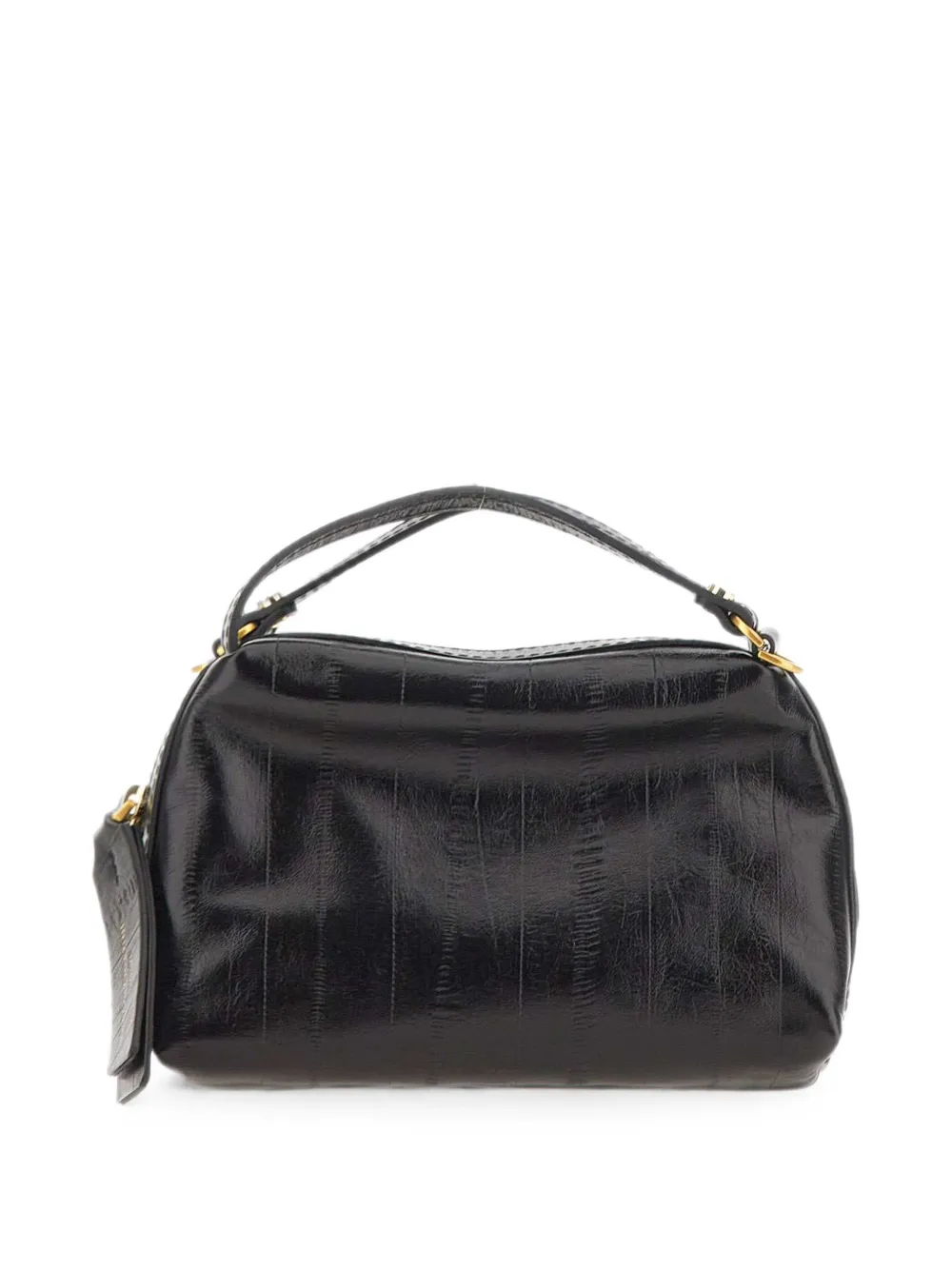 ち*ー様 GIANNI CHIARINI ショルダーバッグ ブラック GIANNI CHIARINI Alifa ストライプ レザーショルダーバッグ | ブラック