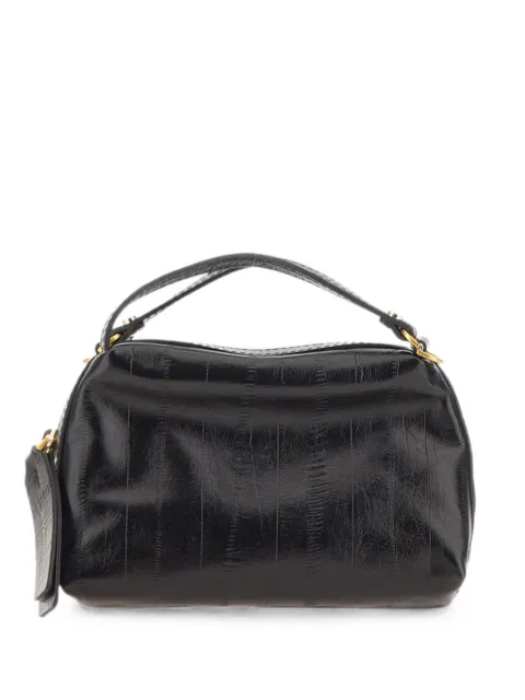 GIANNI CHIARINI Alifa striped leather shoulder bag