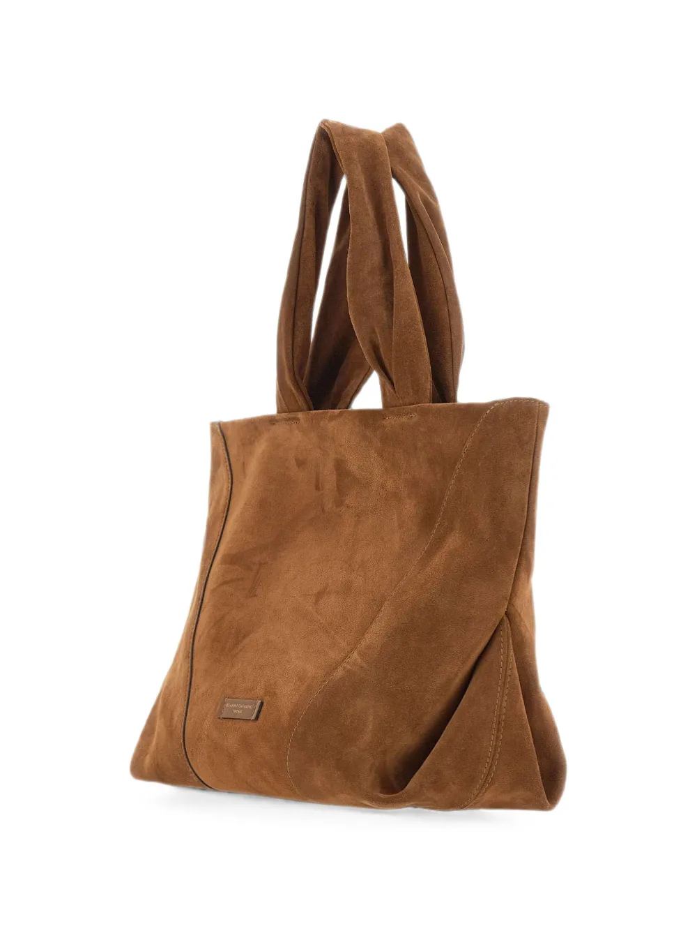 GIANNI CHIARINI Suria suède schoudertas Bruin