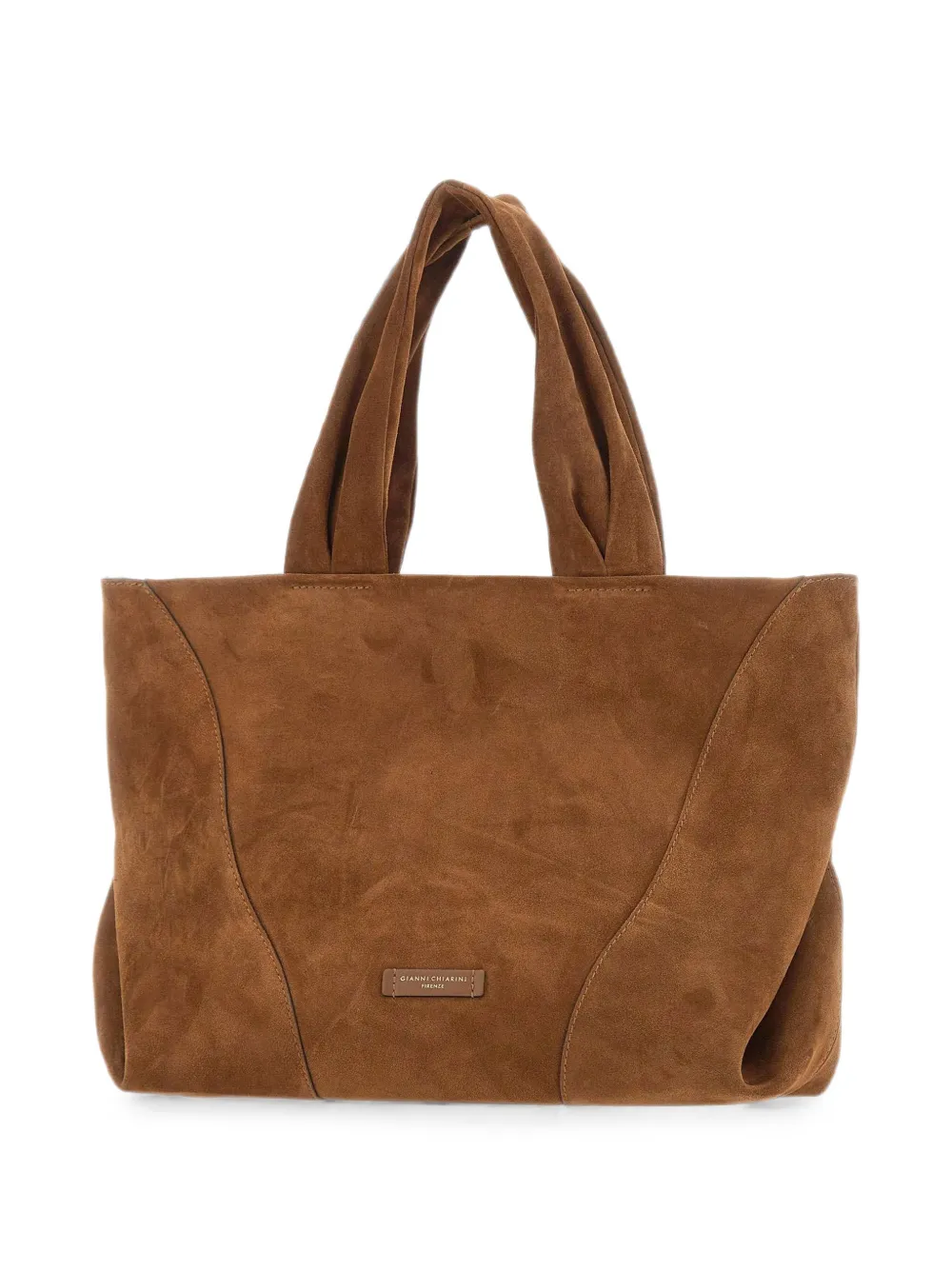 GIANNI CHIARINI Suria suède schoudertas Bruin