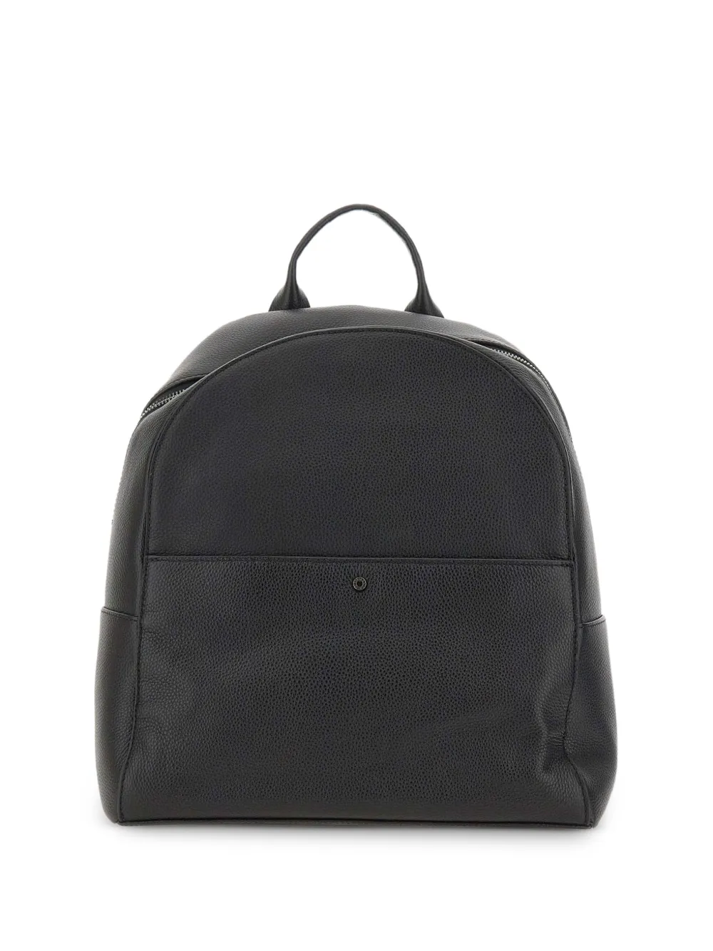 GIANNI CHIARINI Florence hammered leather backpack - Nero