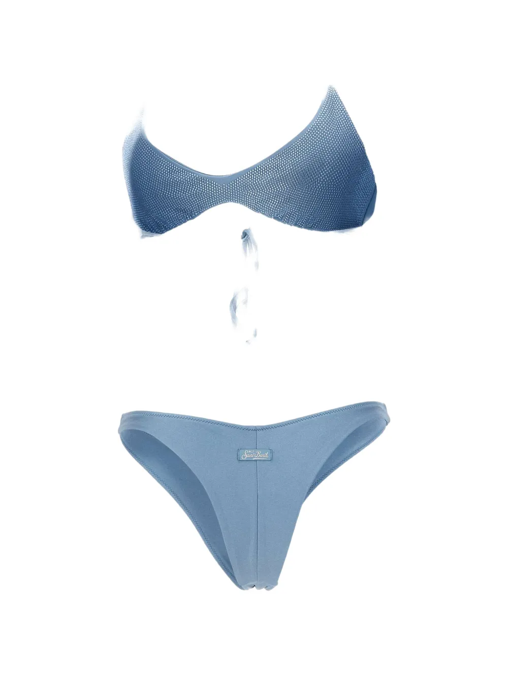 MC2 Saint Barth Hesni bikini verfraaid met stras Blauw