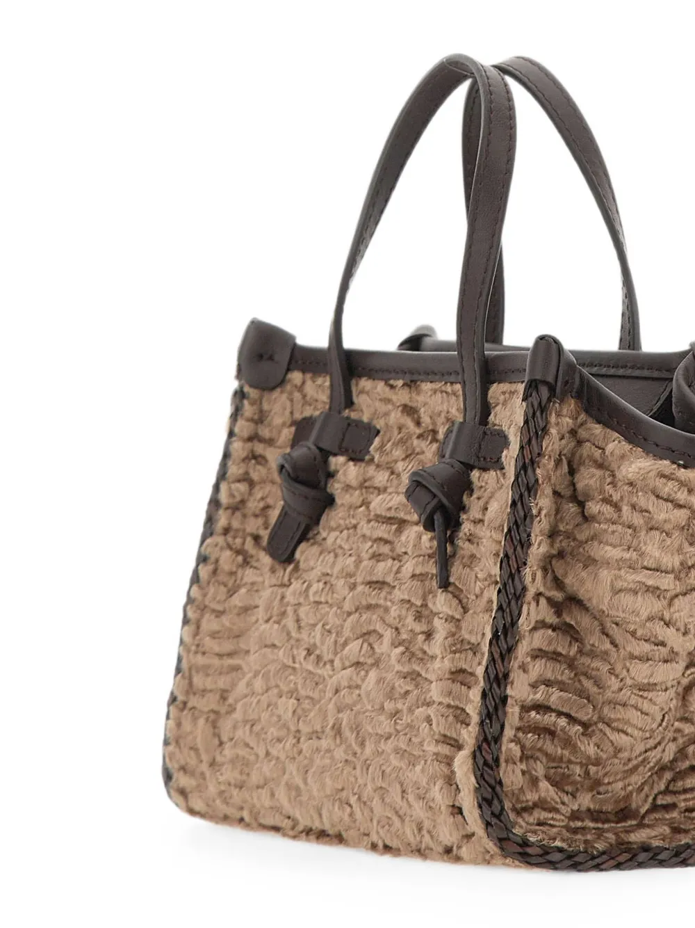 GIANNI CHIARINI Miss Marcella shopper met textuur Beige