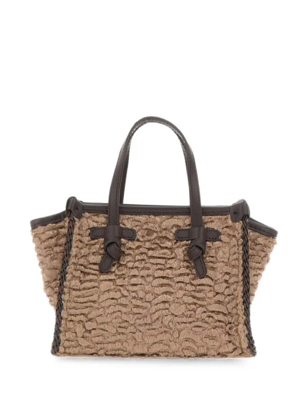 GIANNI CHIARINI Miss Marcella shopper met textuur Beige