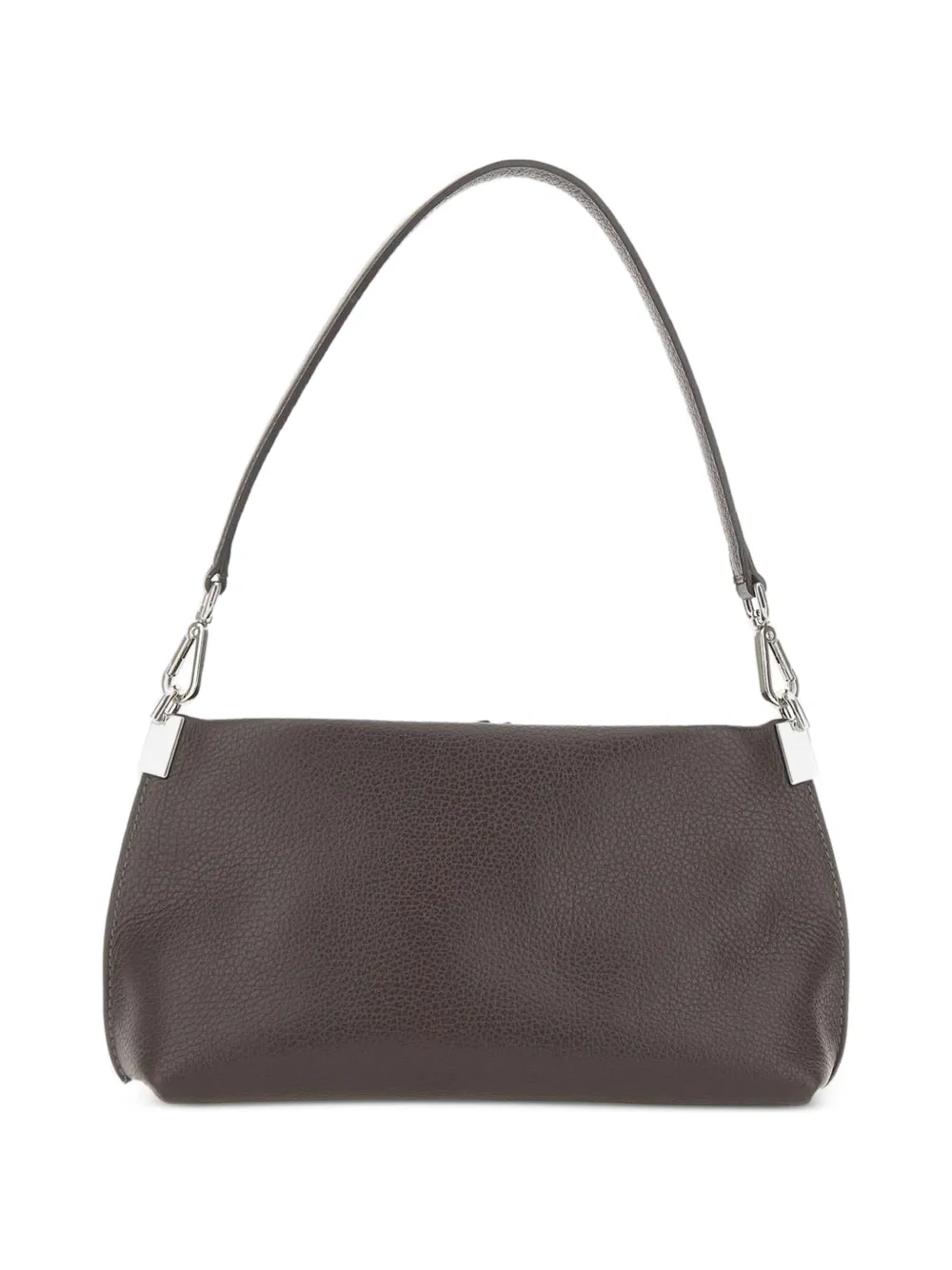 GIANNI CHIARINI Fanny tumbled leather shoulder bag - Marrone