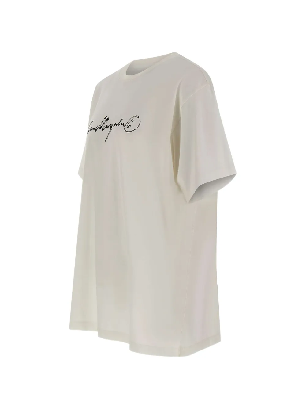 MM6 Maison Margiela T-shirt met print Wit