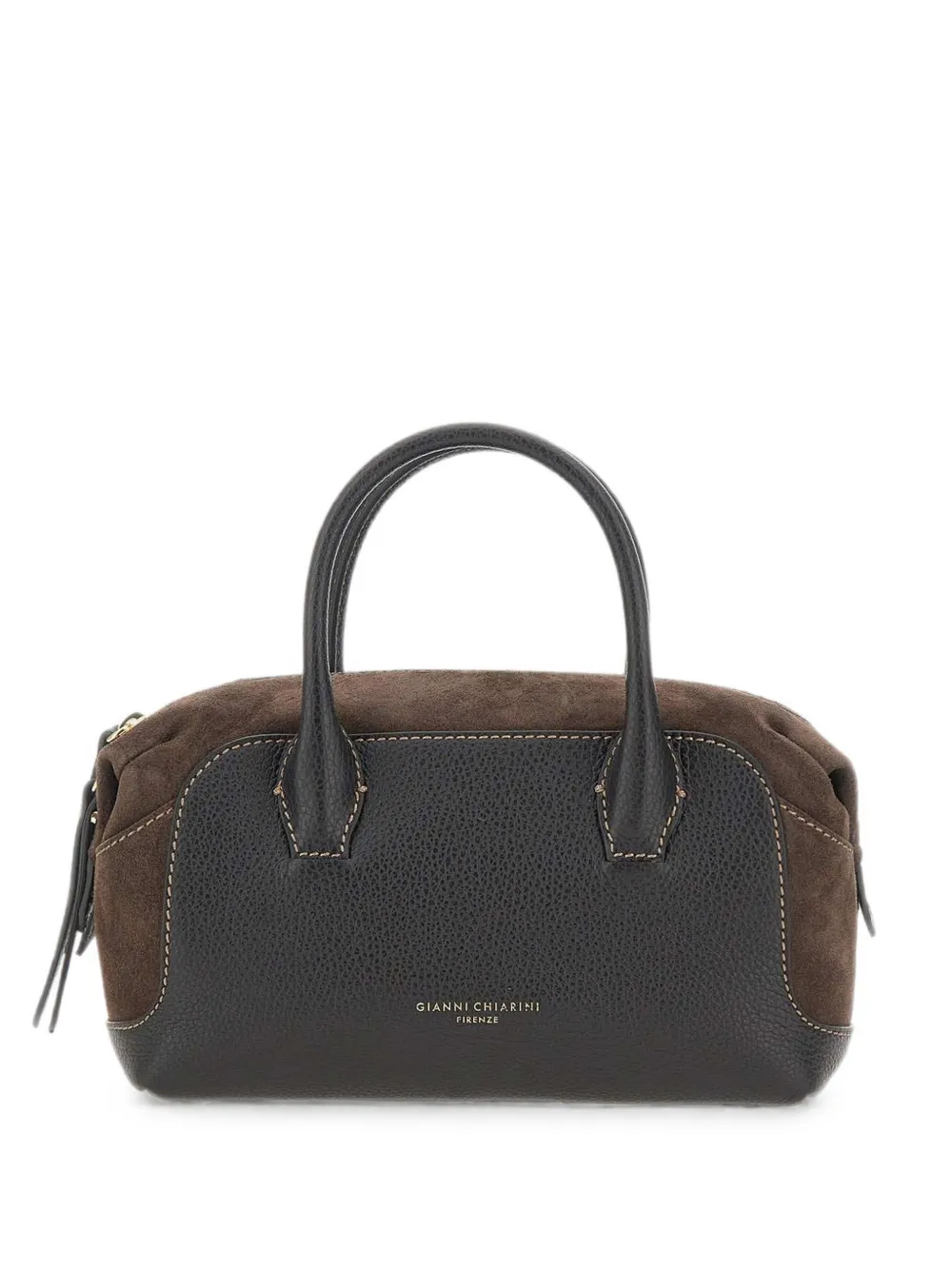 GIANNI CHIARINI Gemma suede handbag - Nero