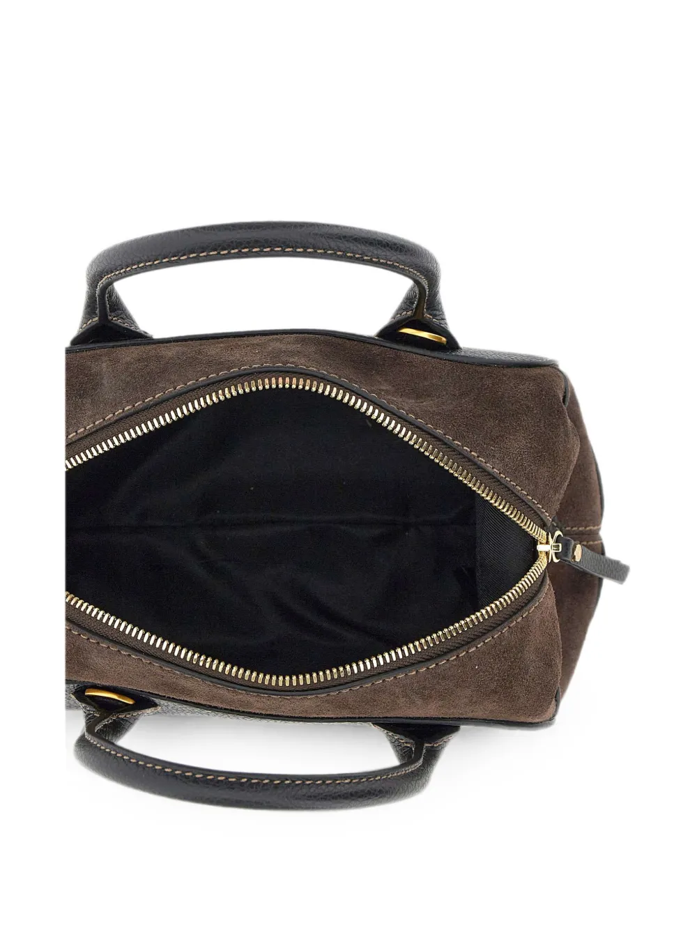 GIANNI CHIARINI Gemma suède handtas Zwart