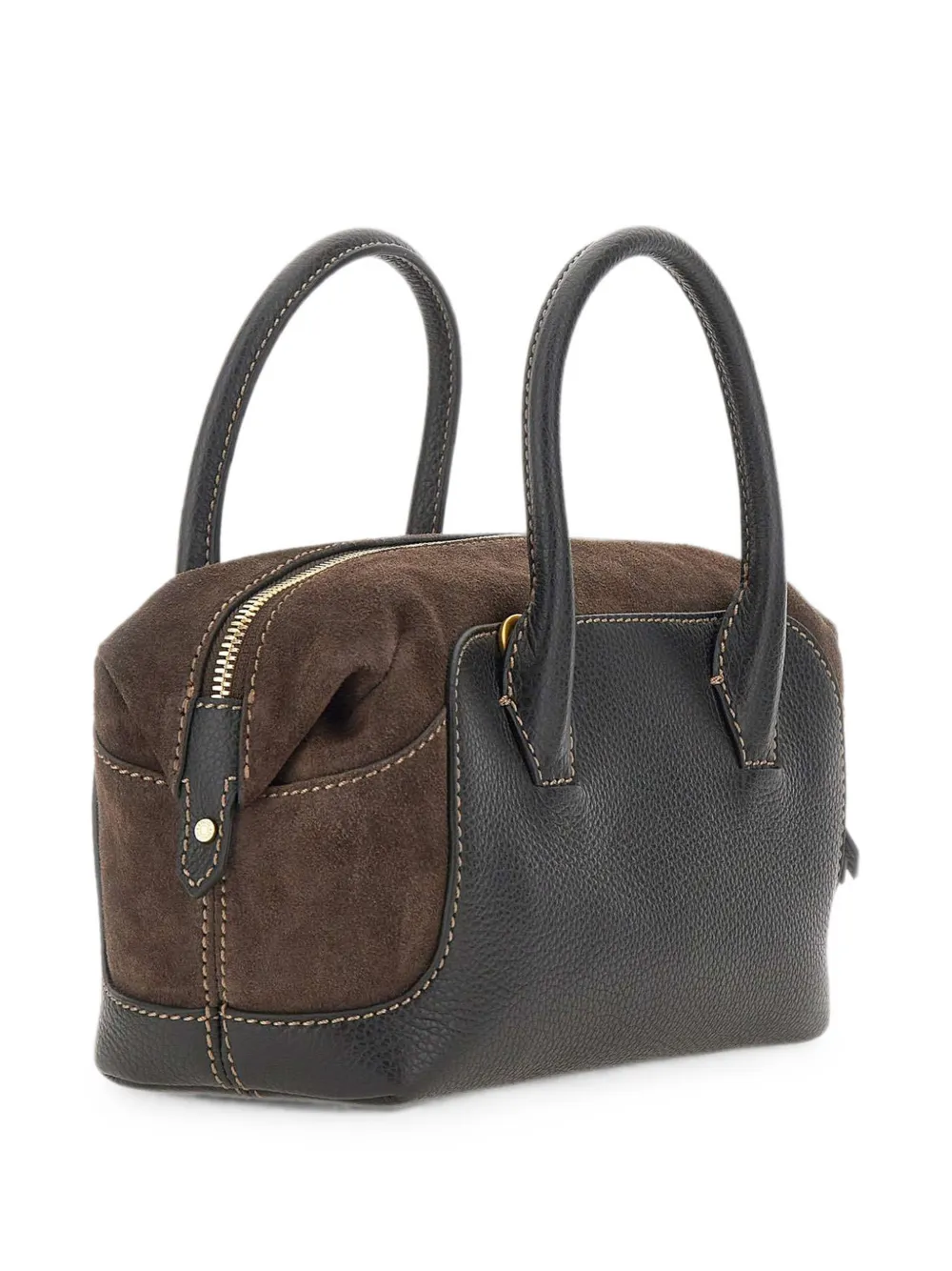 GIANNI CHIARINI Gemma suède handtas Zwart