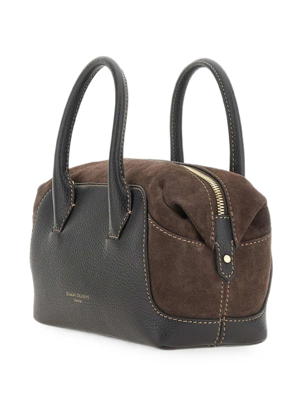 GIANNI CHIARINI Gemma suède handtas Zwart