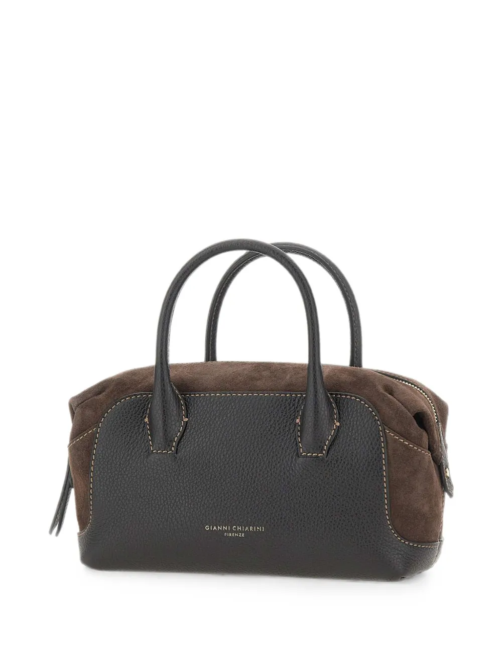 GIANNI CHIARINI Gemma suède handtas Zwart