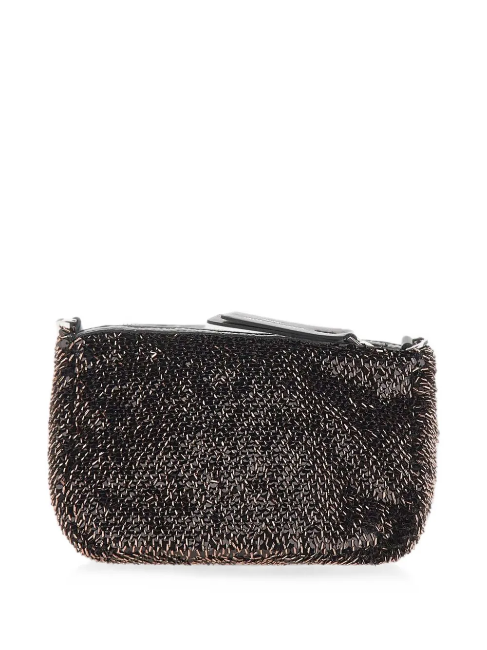 GIANNI CHIARINI Nora Pouch clutch met pailletten Bruin