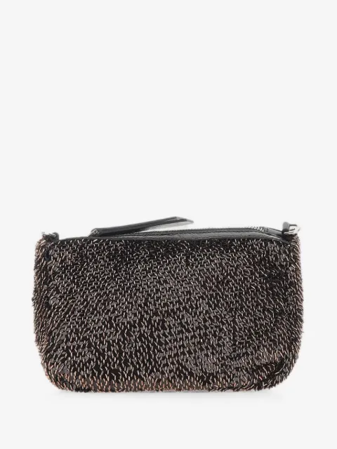 GIANNI CHIARINI Nora Pouch sequin-embellished clutch bag