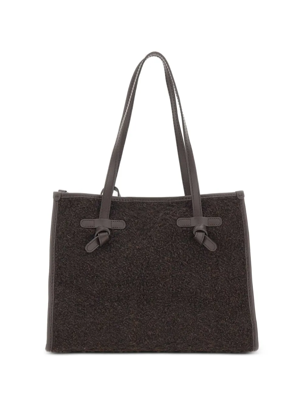 MARCELLA CLUB Marcella bouclé-effect tote bag