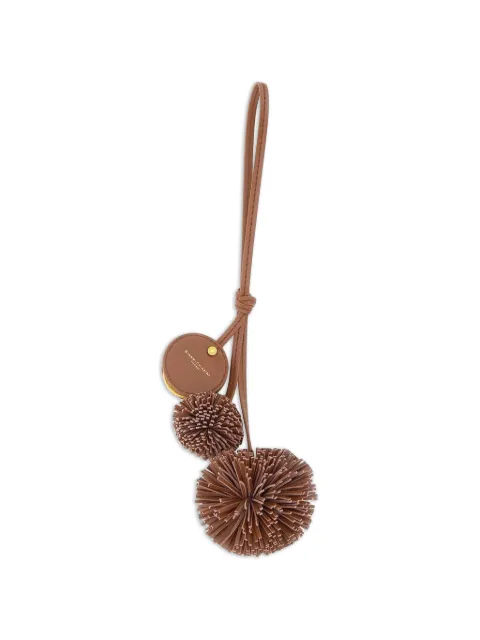 GIANNI CHIARINI double pom-pom keyring
