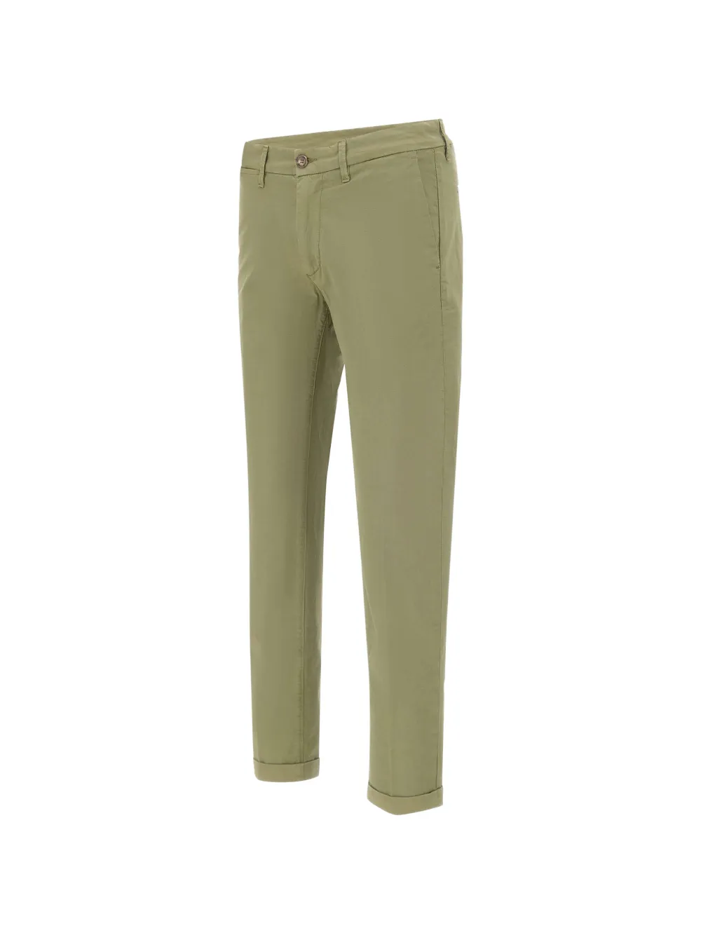 Re-Hash Mucha slim-fit broek Groen