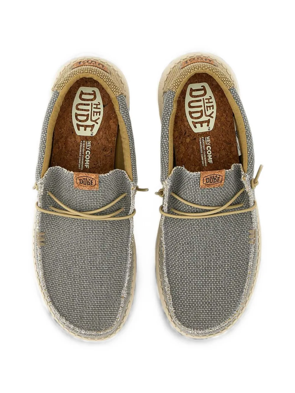 Hey Dude Wally Braided loafers Grijs