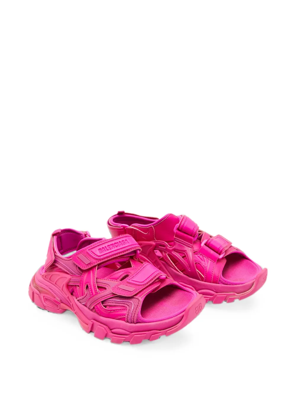 Balenciaga Pre-Owned Track ankle-strap sandals - Rosa
