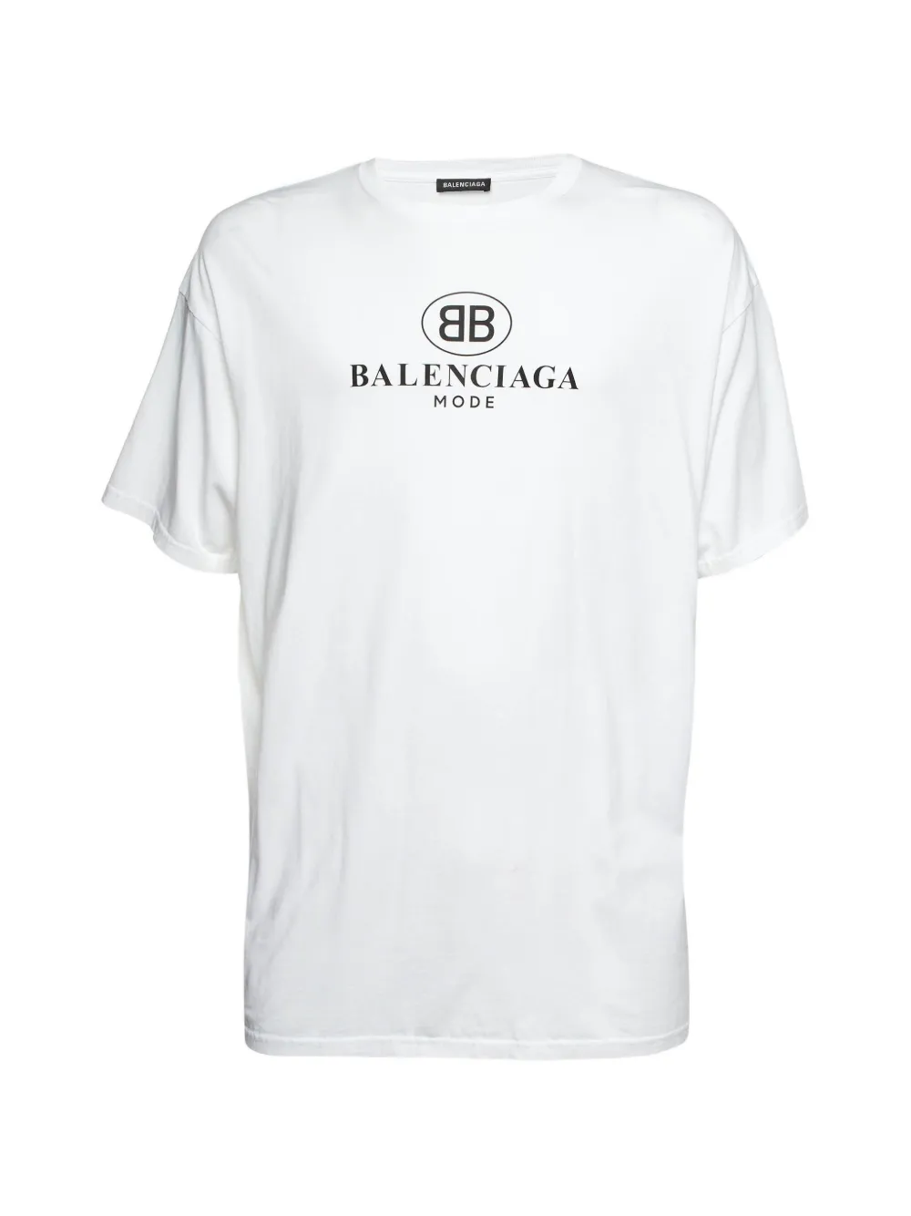 Balenciaga Pre-Owned BB Mode graphic-print T-shirt - Bianco