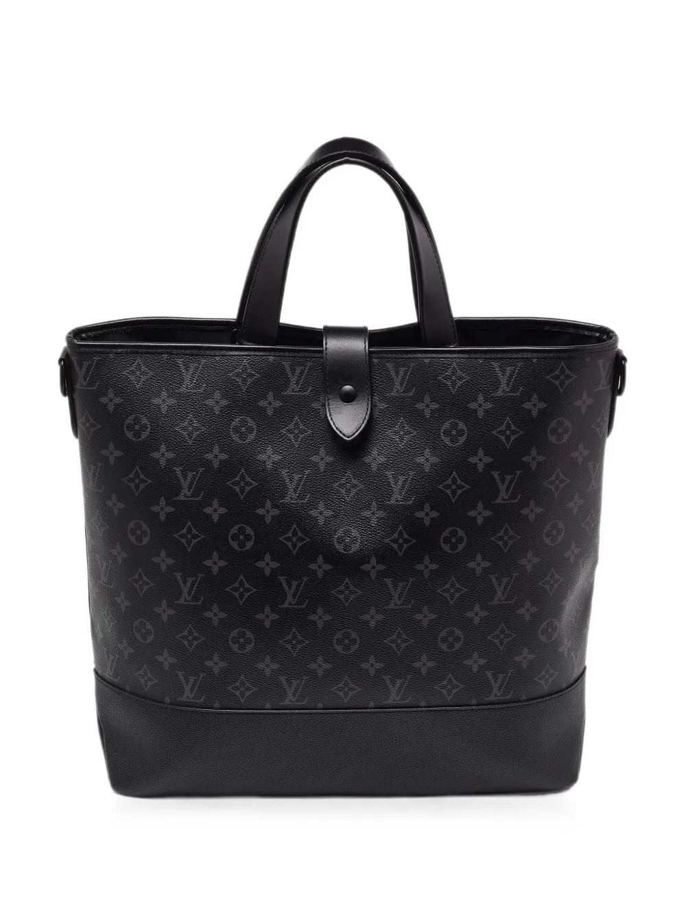 Louis Vuitton Pre-Owned Saumur Eclipse monogram tote bag - Nero
