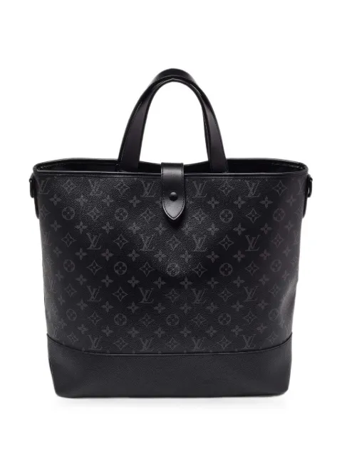 Louis Vuitton Pre-Owned sac cabas Saumur Eclipse à motif monogrammé