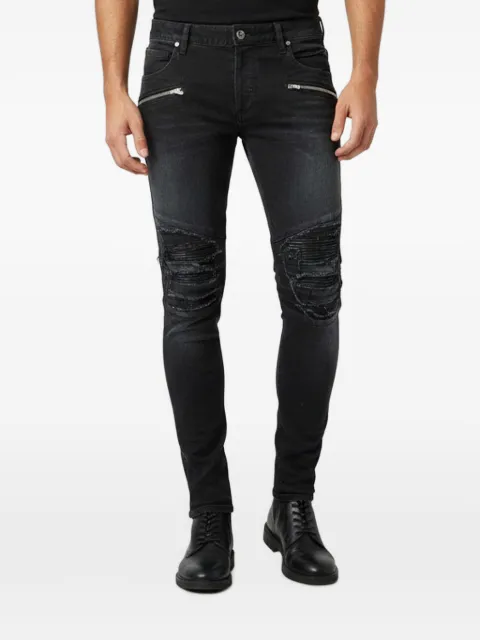 Balmain Pre-Owned Jeans con effetto vissuto