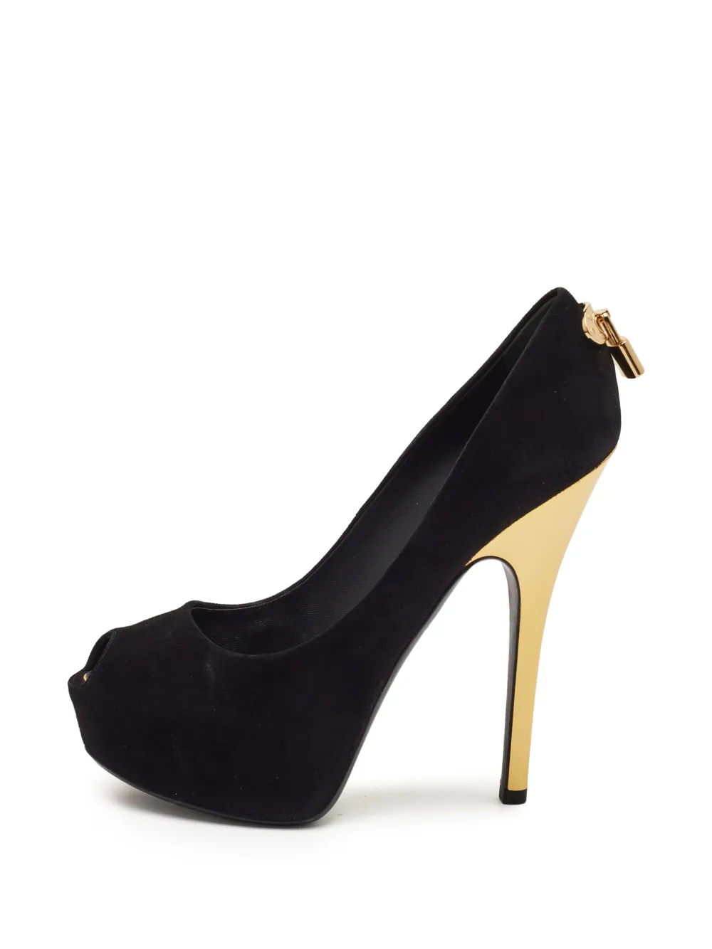 Louis Vuitton Pre-Owned Oh Really! peep-toe pumps - Nero