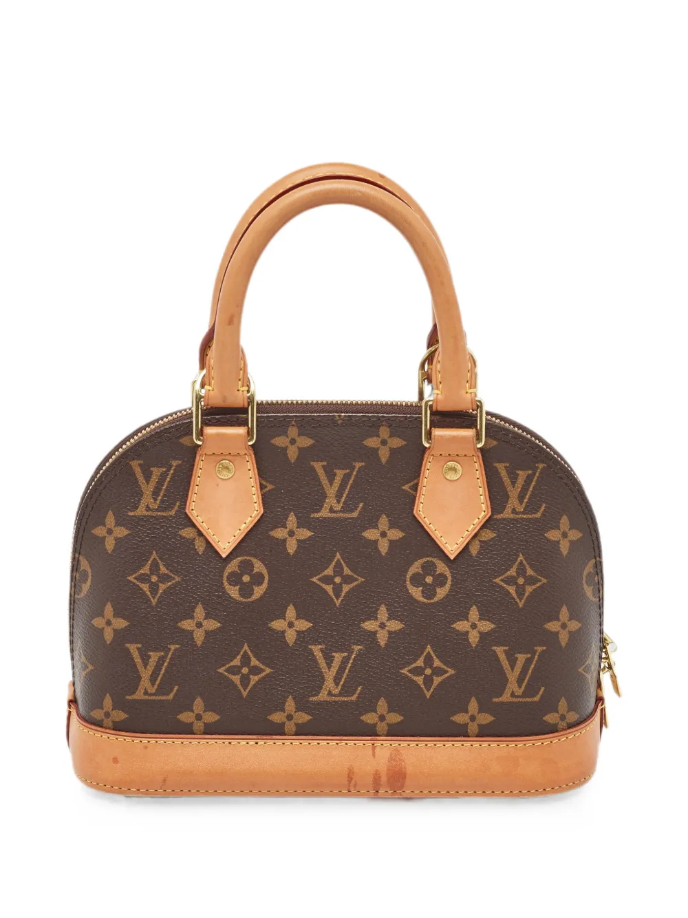 Louis Vuitton Pre-Owned BB Alma Monogram Tote Bag aus Canvas - Braun