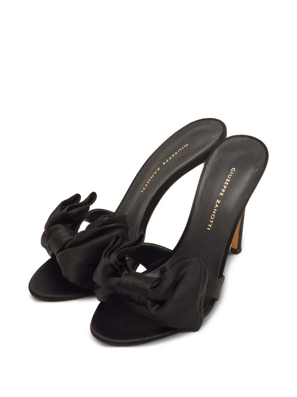 Giuseppe Zanotti Vintage knotted bow sandals - Nero