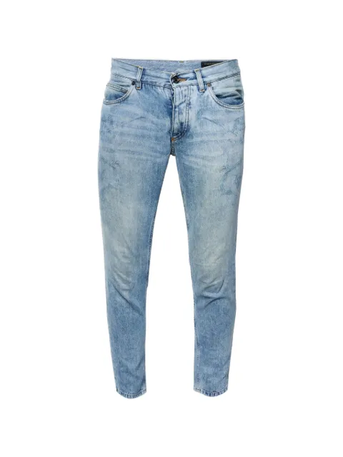 Dolce & Gabbana Pre-Owned jean slim à imprimé Angel