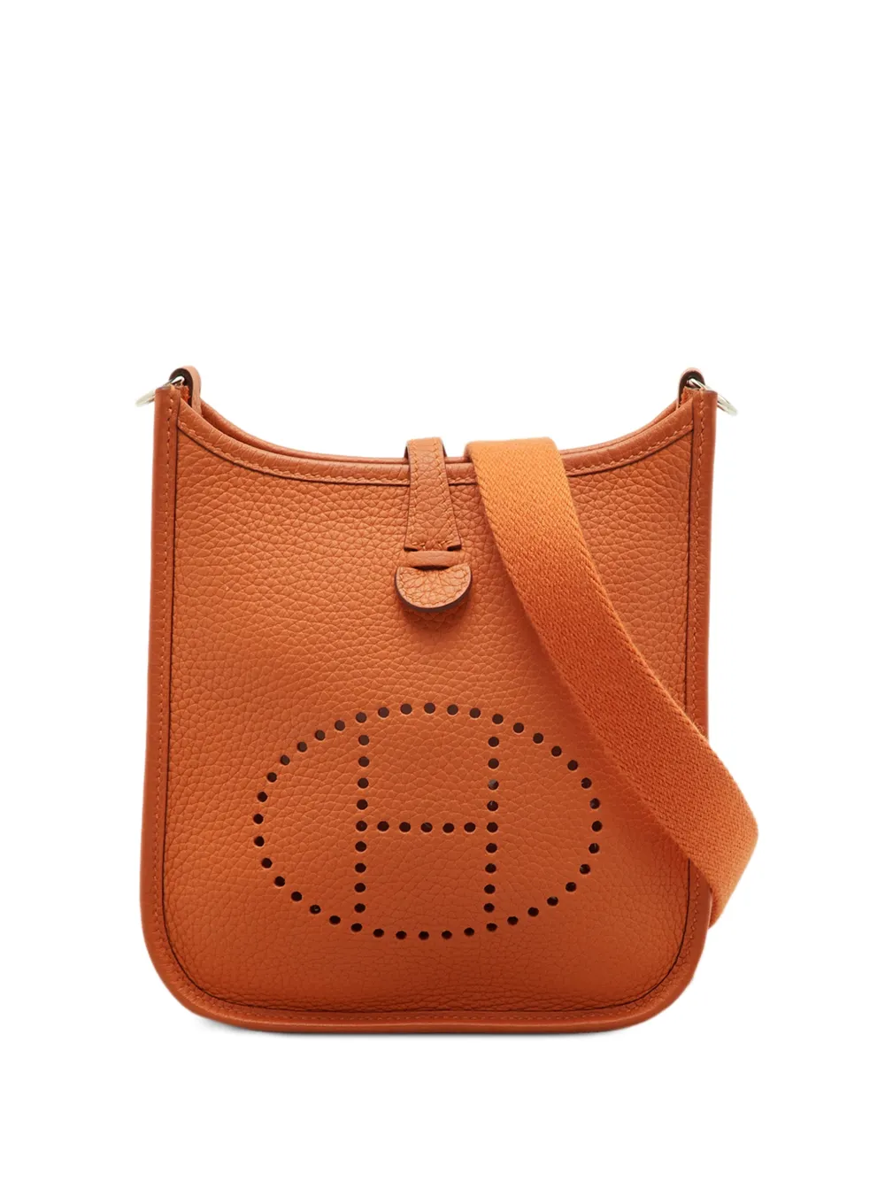 Hermès Pre-Owned 2023 Evelyne Amazone TPM crossbody bag - Arancione