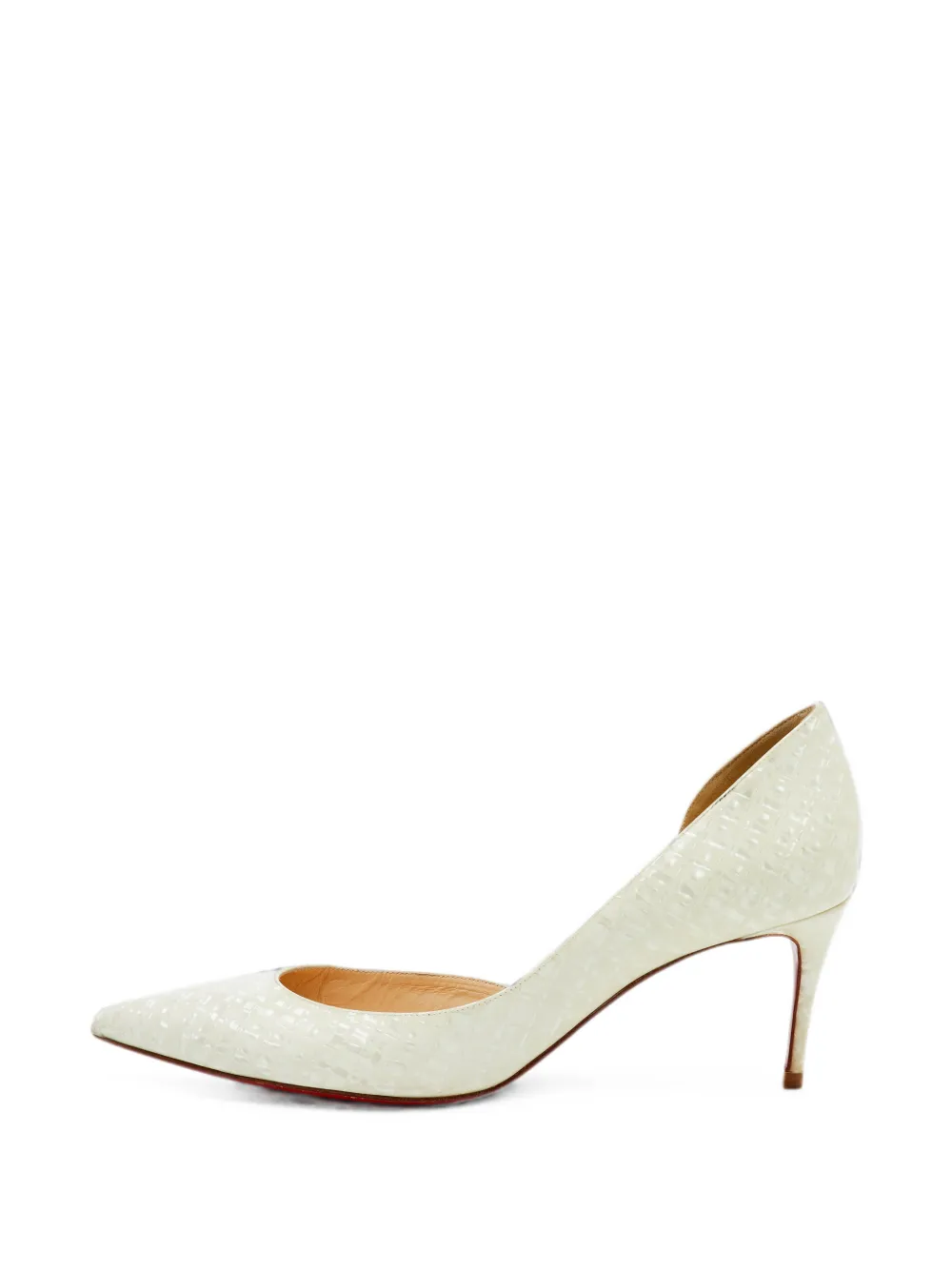 Christian Louboutin Pre-Owned Iriza d'Orsay pumps - Weiß