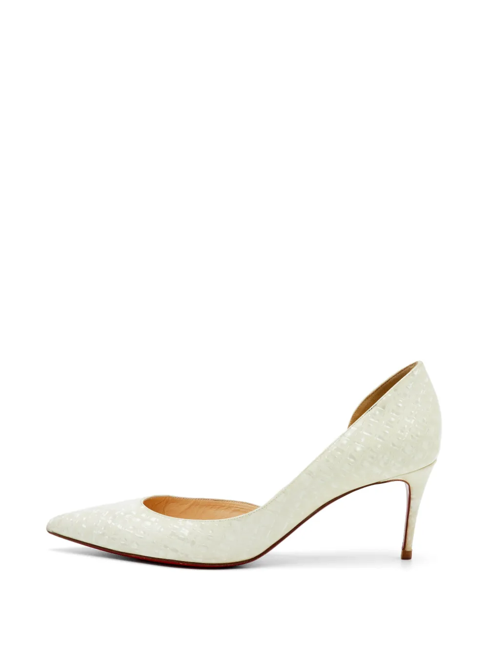 Christian Louboutin Pre-Owned Iriza d'Orsay pumps - Weiß