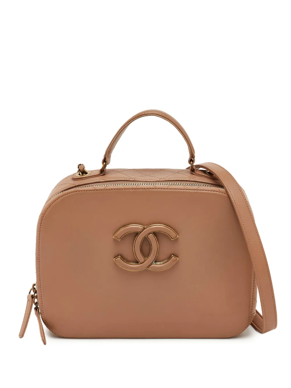 CHANEL Pre-Owned 2017 Coco Curve tote bag - Neutrals