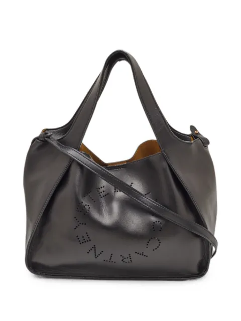 Stella McCartney Pre-Owned tote con perforaciones y logo