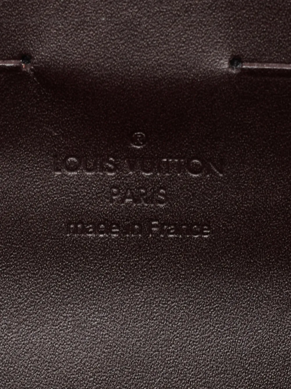 Louis Vuitton Pre-Owned 2011 Amarante Monogram Vernis Robertson clutch Bruin