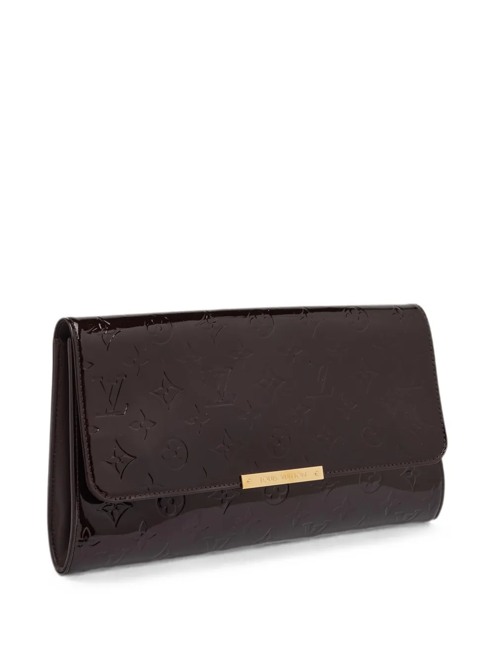 Louis Vuitton Pre-Owned 2011 Amarante Monogram Vernis Robertson clutch Bruin