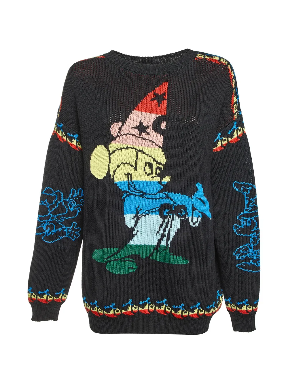 Stella McCartney Pre-Owned X Disney Mickey Fantasia intarsia jumper - Nero