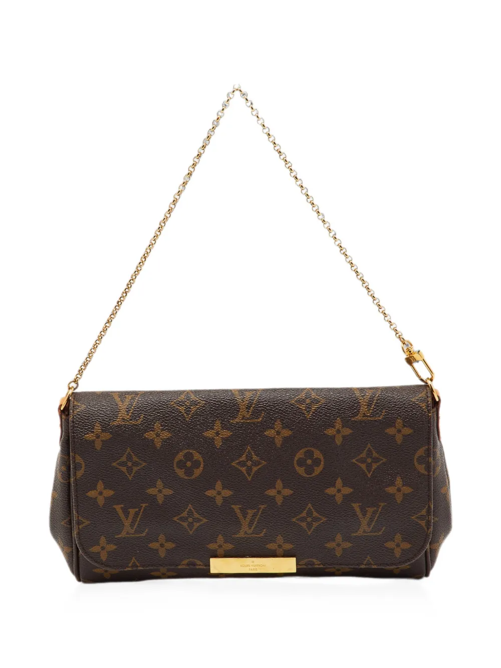 Louis Vuitton Pre-Owned 2014 MM Favorite Monogramm Schultertasche - Braun